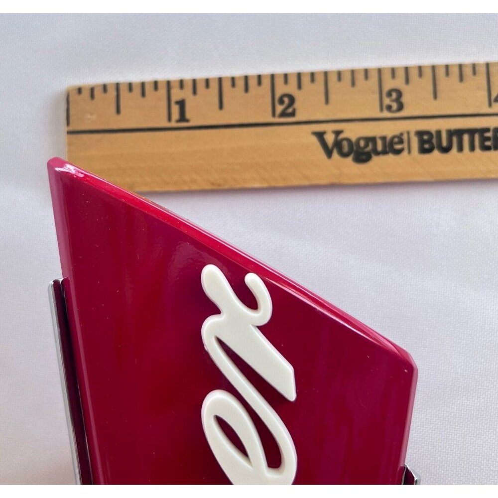 NIB Budweiser 13 in Full Size Beer Tap‎ Marker Handle Large Bowtie Logo - Picture 8 of 8